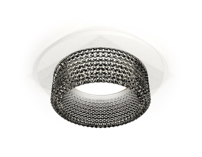 Комплект встраиваемого светильника с композитным хрусталем Ambrella light XC6512041