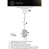 Светильник подвесной Aployt Mattia APL.316.16.01