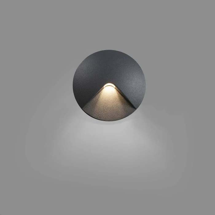 Встраиваемый светильник UVE LED Dark grey recessed lamp