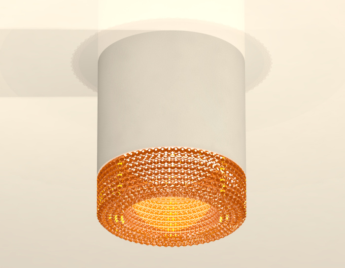 Комплект накладного светильника с композитным хрусталем Ambrella light XS7401024