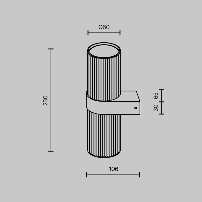 Бра Maytoni Dynamics MOD326WL-02MG