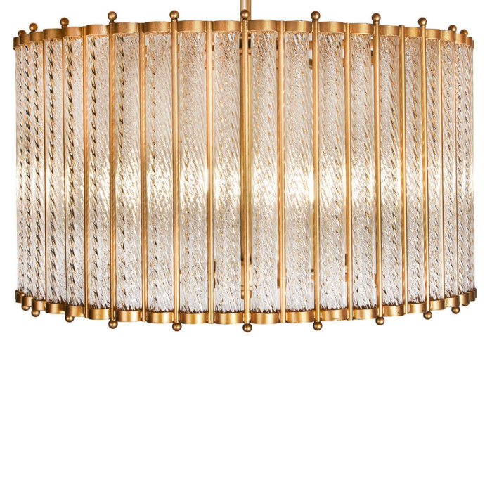 Подвесная люстра iLamp Manhattan MD0266-4B ANTIQUE BRASS