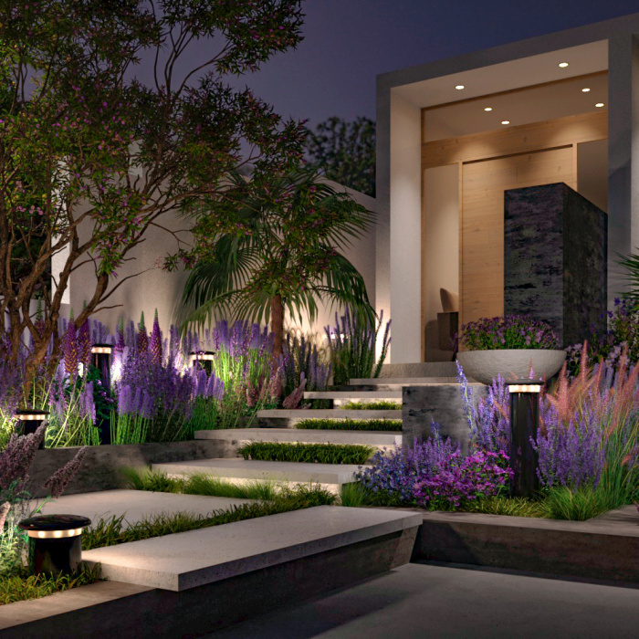 Садово-парковый светильник Maytoni Grip O460FL-L10GF3K1