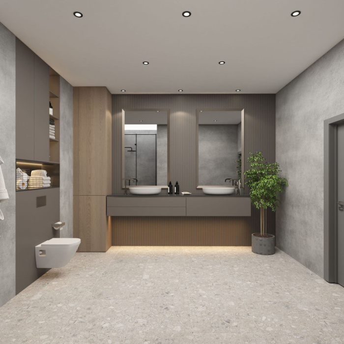 Влагозащищенный светильник Denkirs PORT DK3101-BK