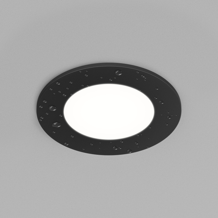 Влагозащищенный светильник Denkirs PORT DK3101-BK