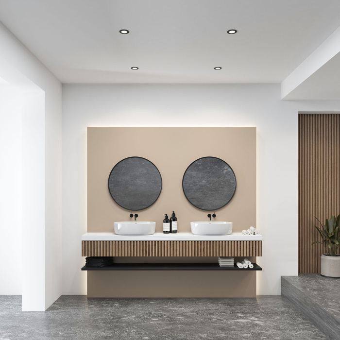 Влагозащищенный светильник Denkirs PORT DK3101-BK