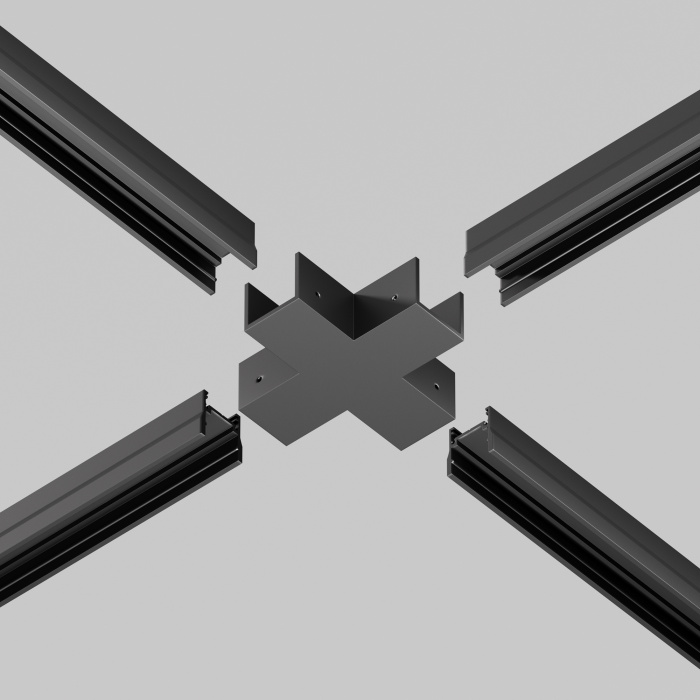 Соединитель профиля Maytoni Elasity ip black O-TR001-CC