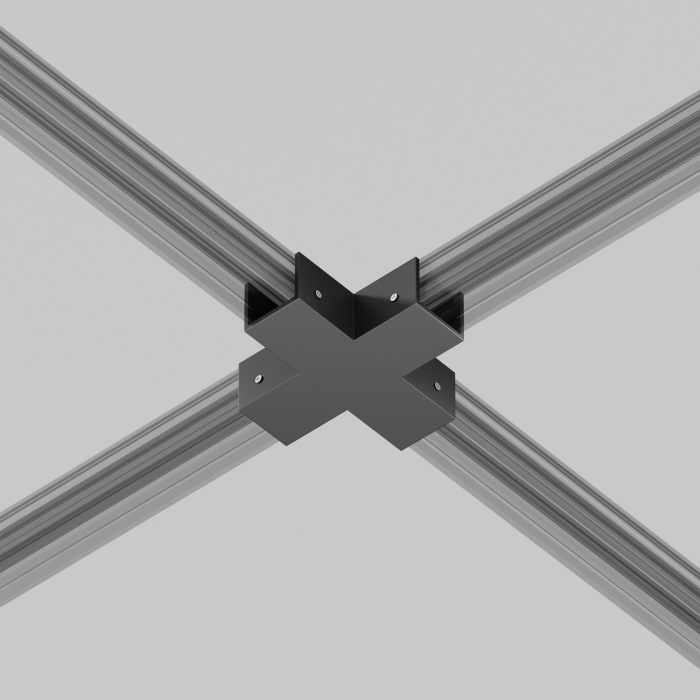 Соединитель профиля Maytoni Elasity ip black O-TR001-CC