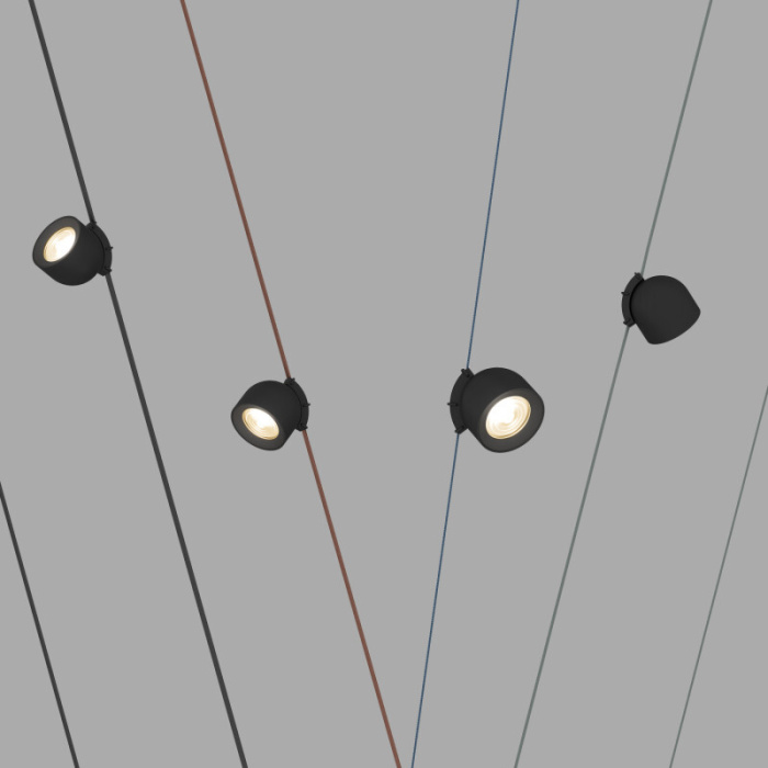 Светильник на шине Denkirs BELTY SPOT DK5541-BK