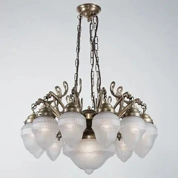 Подвесная люстра Berliner Messinglampen D230-113gs+122gsB