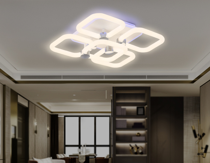 Светодиодный потолочный светильник с подсветкой Ambrella light FA3861