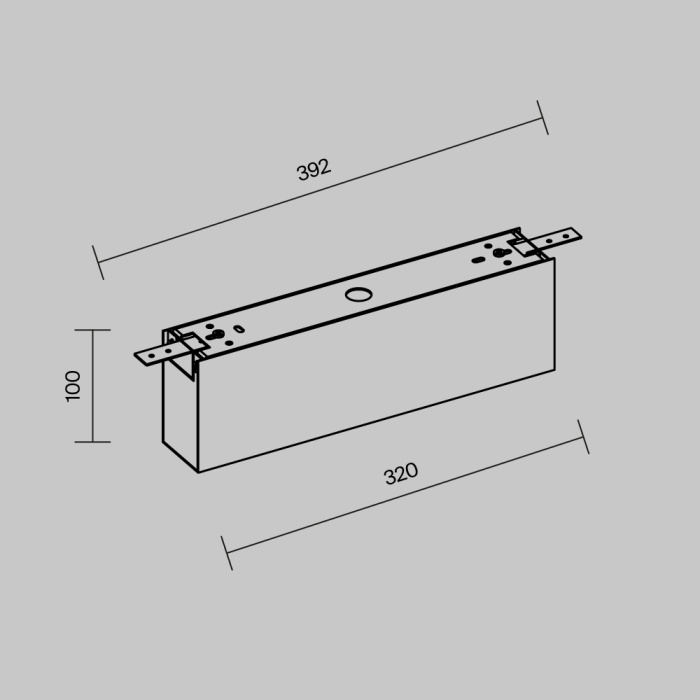 Коробка для драйвера Maytoni Elasity ip white O-TR001-BX-W