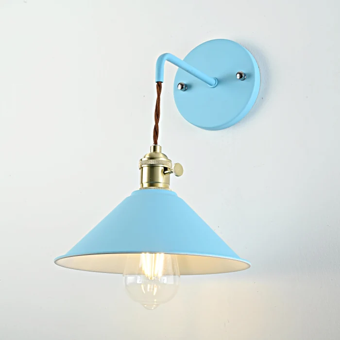 Бра с подвесным плафоном BRAID WALL Blue ImperiumLoft