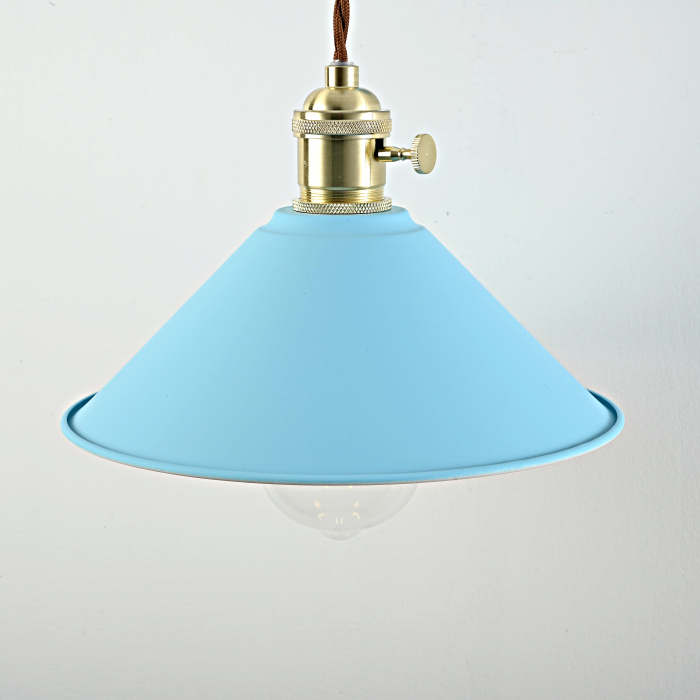 Бра с подвесным плафоном BRAID WALL Blue ImperiumLoft