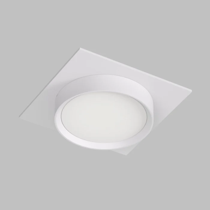 Точечный встраиваемый светильник FLAT DK2091-WH