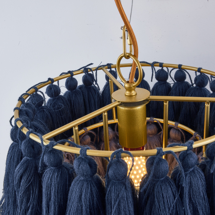 Настенный светильник TASSEL WALL Синий градиент ImperiumLoft