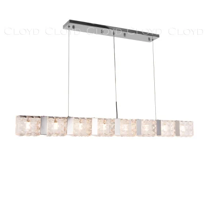 Подвесной светильник Cloyd CORUND-A P8 / L116 см - хром (арт.10929)