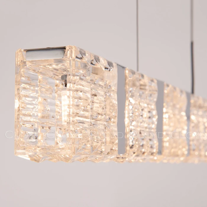 Подвесной светильник Cloyd CORUND-A P8 / L116 см - хром (арт.10929)