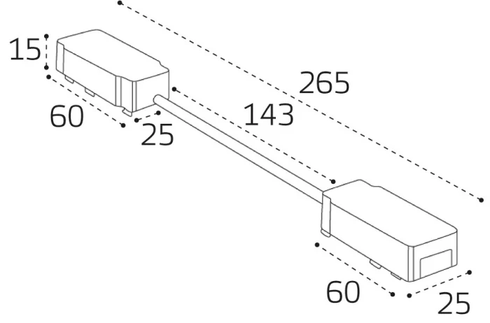 Коннектор гибкий угловой ITALLINE IT09-9027 black