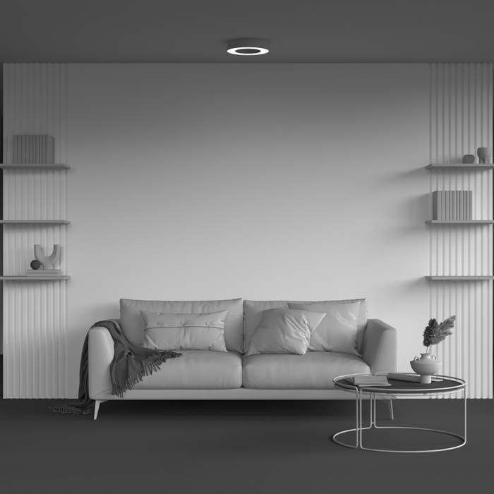 Потолочный светильник Maytoni Lua C093CL-24W3K-W