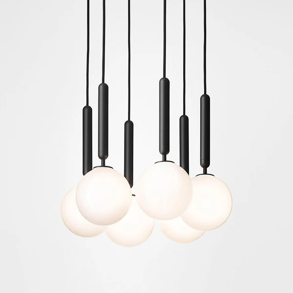 Подвесной светильник RAFFIN Black/White ImperiumLoft