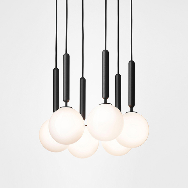 Подвесной светильник RAFFIN Black/White ImperiumLoft