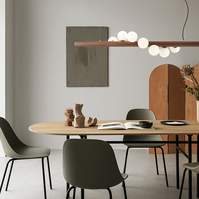 Подвесной светильник VELTA Тёмное дерево ImperiumLoft