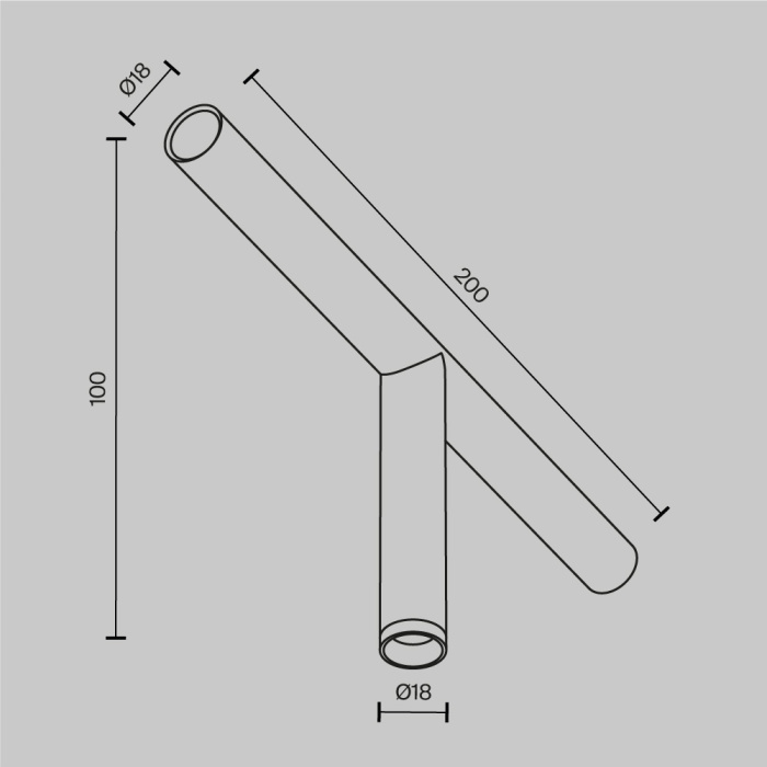 Трековый светильник Maytoni Focus LED C102CL-3W3-6K-B