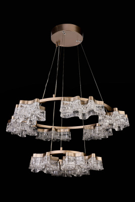 Подвесная люстра Leon Recif LE7724/850-2K Grey