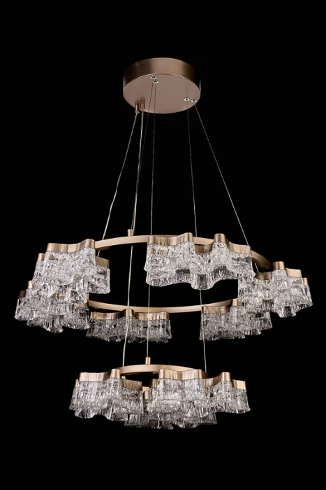 Подвесная люстра Leon Recif LE7724/850-2K Grey