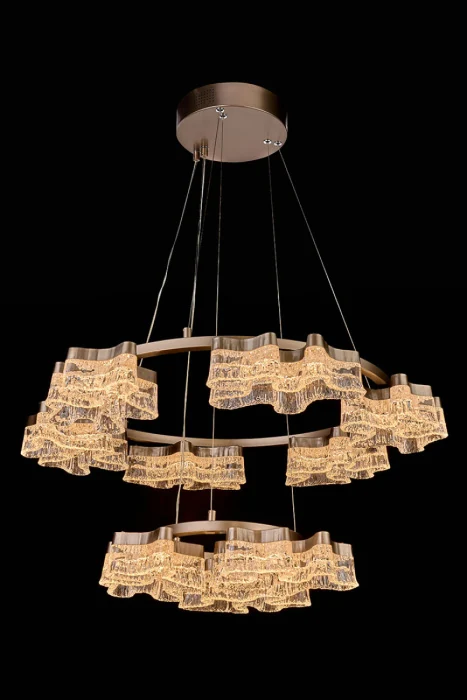 Подвесная люстра Leon Recif LE7724/850-2K Grey