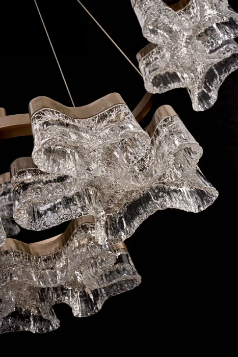 Подвесная люстра Leon Recif LE7724/850-2K Grey