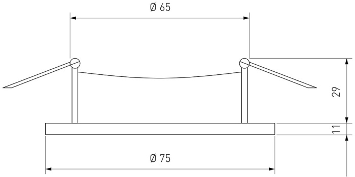 Встраиваемый светильник Elektrostandard 112 mr16 4690389169045