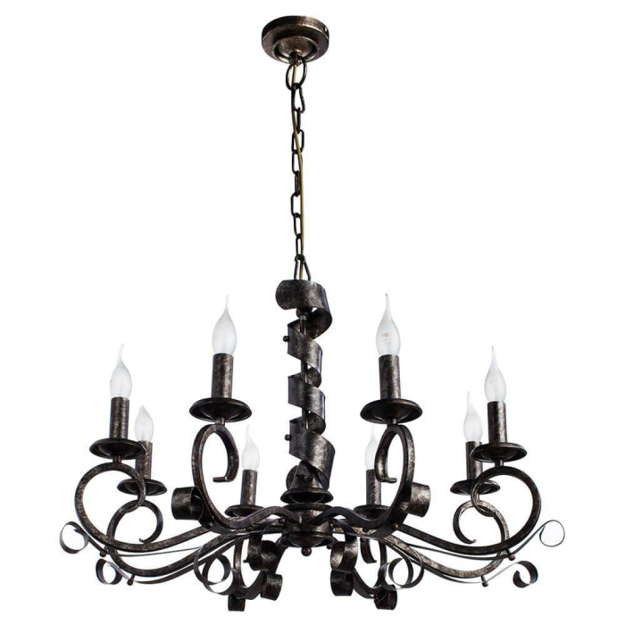 Люстра подвесная Arte Lamp ARENA A8952LM-8BG