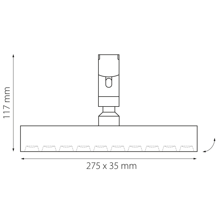 Светильник для трека Due Lightstar 267537