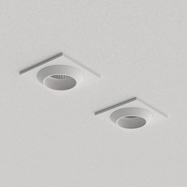 Встраиваемый светодиодный светильник Ledron GIZA MINI SQ White