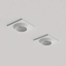 Встраиваемый светодиодный светильник Ledron GIZA MINI SQ White