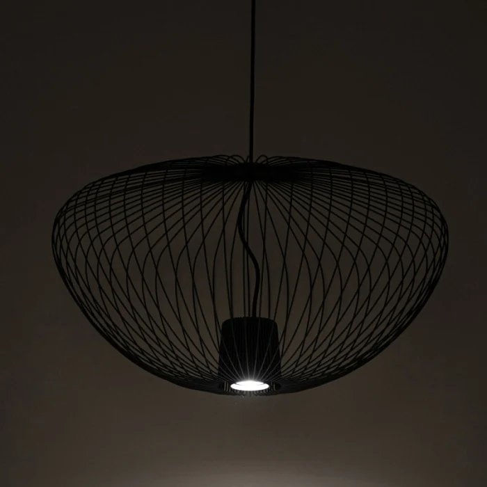 Подвесная люстра Nowodvorski Pumpkin M Umbra Gray 11245