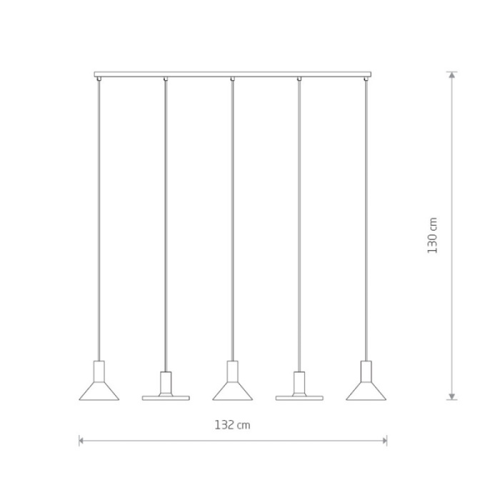 Подвесной светильник Nowodvorski Hermanos White/Solid Brass 8033
