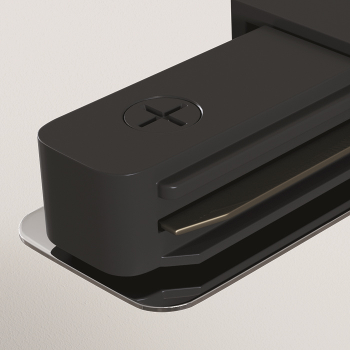 Коннектор прямой Unity черный Maytoni TRA001C-11B