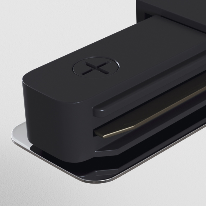 Коннектор прямой Unity черный Maytoni TRA001C-11B