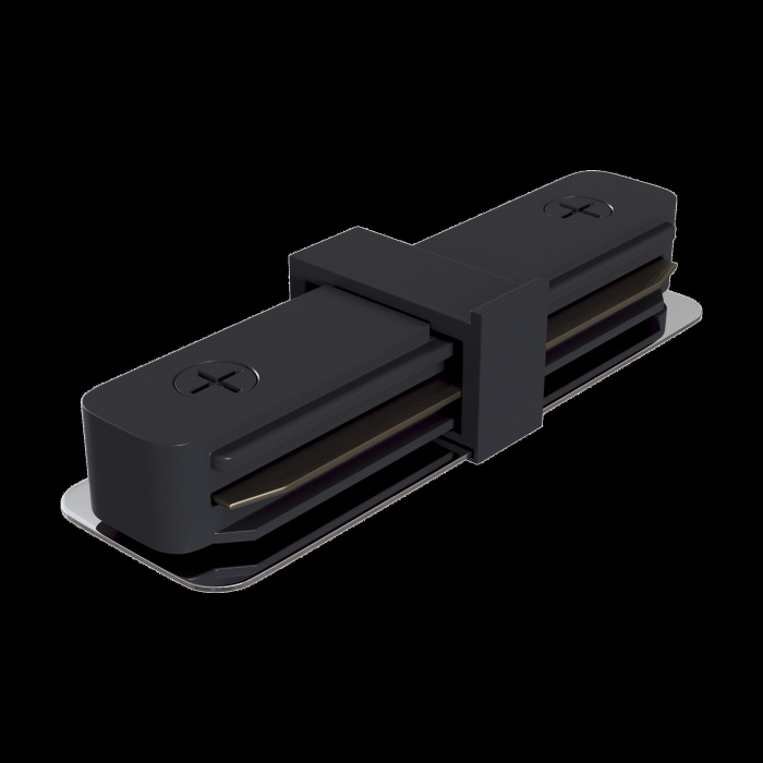 Коннектор прямой Unity черный Maytoni TRA001C-11B