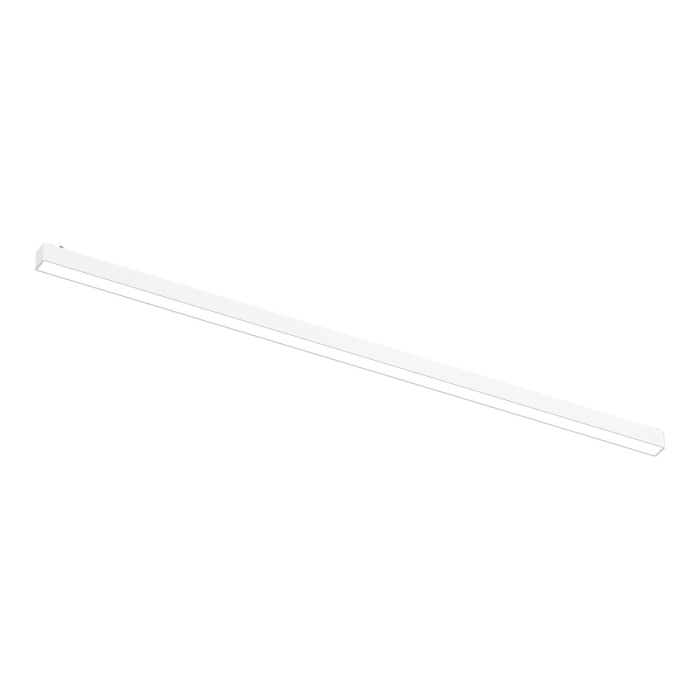 Магнитный трековый светильник Белый LED 1*30W 3000K 1410Lm Ra>90 IP20 L915xW26xH26 48V ST674.536.30