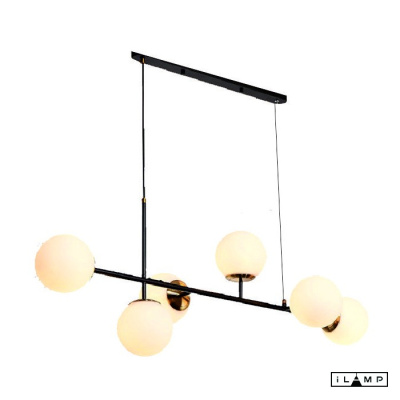 Подвесной светильник iLamp GOLDEN 9136P/6 BLACK&amp;WHITE