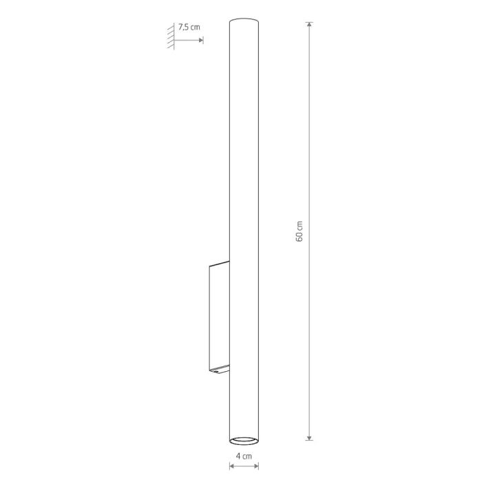 Настенный светильник Nowodvorski Fourty Wall XL Brass/Black 10760