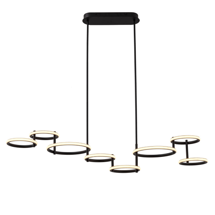 Подвесная люстра Delight Collection MD20001002 MD20001002-8A matt black