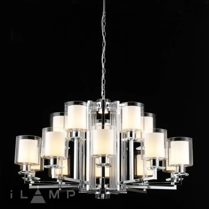 Светильник подвесной iLamp King RM6201-10+5 CR+CL