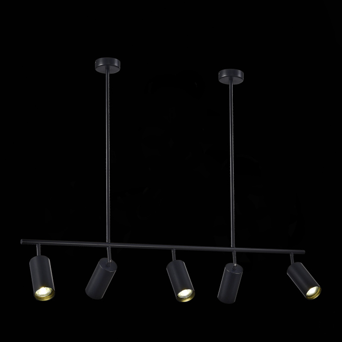 Светильник подвесной ST-Luce Черный/Черный GU10 5*5W 4000K SL1206.403.05