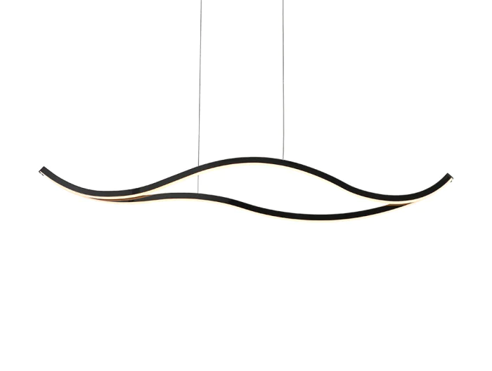 Подвесной светильник  15202/S black glossy LOREN Newport