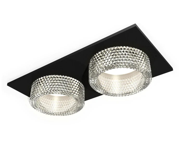 Комплект встраиваемого светильника с композитным хрусталем Ambrella light XC6526040